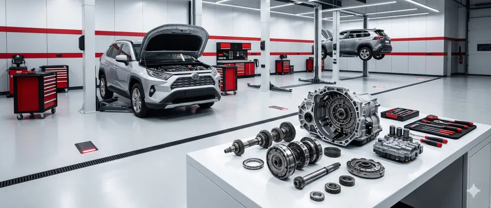 Toyota приостановила выпуск RAV4 из-за дефекта АКПП Aisin AWF8F45